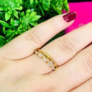 ANEL EM OURO - 16 - AN102525