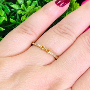 ANEL EM OURO - 18 - AN102514