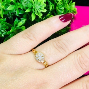 ANEL EM OURO - 20 - AN102521