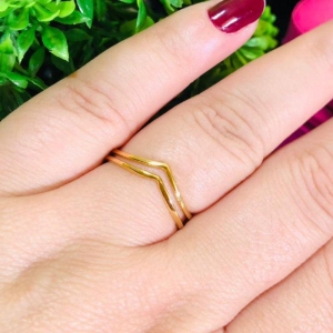 ANEL EM OURO - 22 - AN102502