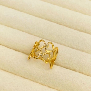 ANEL EM OURO - Nº 14 - AN062657