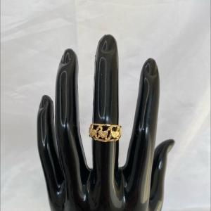 ANEL EM OURO Nº 14 - AN092416