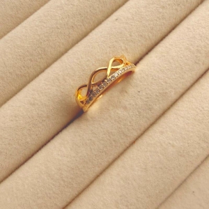 ANEL EM OURO - Nº 16 - AN072623