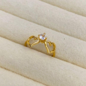 ANEL EM OURO - Nº 18 - AN062633