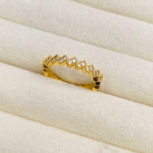 ANEL EM OURO - Nº 20 - AN062689