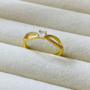 ANEL EM OURO - Nº 22 - AN112520