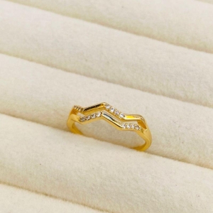ANEL EM OURO - Nº 24 - AN062683