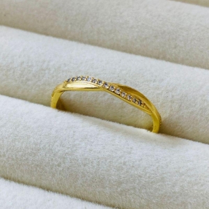ANEL EM OURO - Nº 24 - AN112501