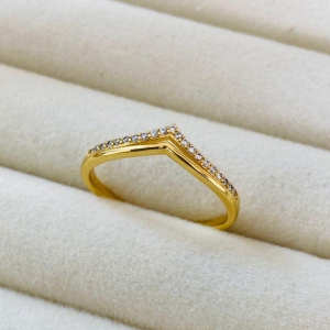 ANEL EM OURO - Nº 24 - AN112540