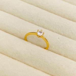 ANEL EM OURO - Nº 28 - AN062659