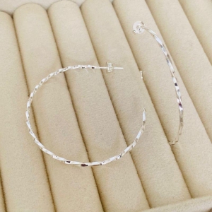 ARGOLA GRANDE EM PRATA - AG122503