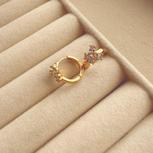 ARGOLA PEQ EM OURO - AP072629
