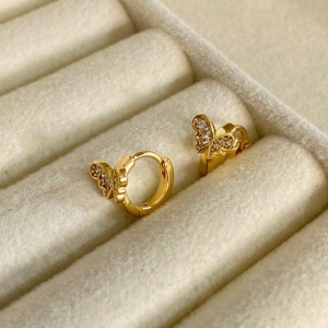 ARGOLA PEQUENA EM OURO - AP062607