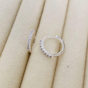 ARGOLA PEQUENA EM PRATA - AP122504
