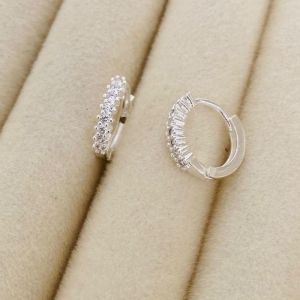 ARGOLA PEQUENA EM PRATA - AP122507