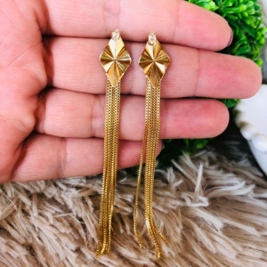 BRINCO GRANDE EM OURO - BG102510