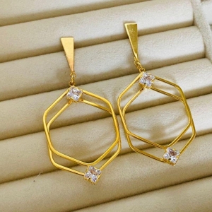 BRINCO GRANDES EM OURO - BG112512