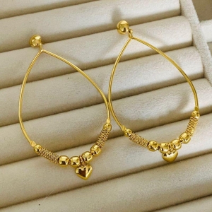 BRINCO GRANDES EM OURO - BG112518