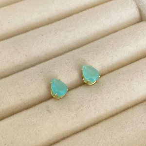 BRINCO PEQ EM OURO - VERDE AGUA- BP062661