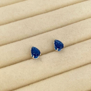 BRINCO PEQ EM PRATA - AZUL - BP062662