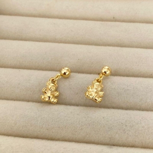 BRINCO PEQUENO EM OURO - BP032640