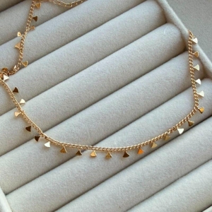 CHOKER SEMIJOIA EM OURO - CK525214