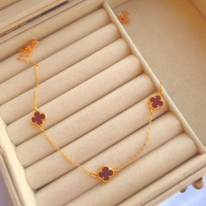 COLAR EM OURO TREVO - CL072609