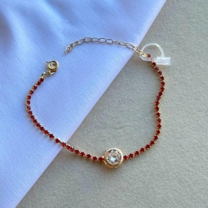 PULSEIRA FEM SEMIJOIA EM OURO - PF577024