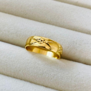 ANEL EM OURO - Nº 18 - AN112504