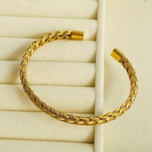 BRACELETE EM AÇO DOU - BC032601