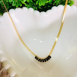 CHOKER EM OURO FITA - CK092501