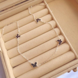 COLAR EM PRATA - PRETO - CL072616