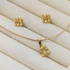 CONJUNTO EM OURO - CJ022605