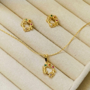 CONJUNTO EM OURO - CJ022607