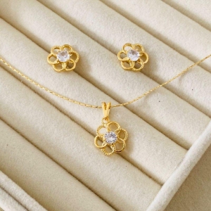 CONJUNTO EM OURO - CJ022609