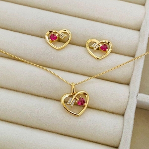 CONJUNTO EM OURO - CJ112508