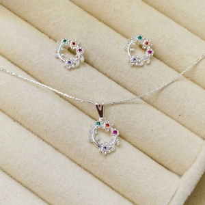 CONJUNTO EM PRATA - CJ022608