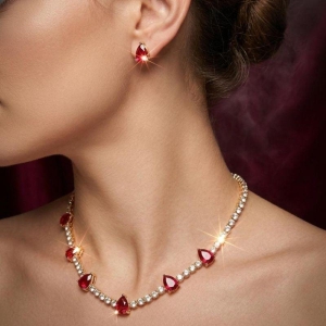 CONJUNTO GOTA  SEMI JOIA - CJ032623