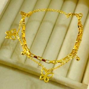 PULSEIRA FEM EM AÇO DOURADO - PF032601