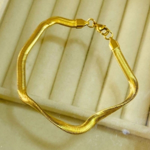 PULSEIRA FEM EM AÇO DOURADO - PF032603