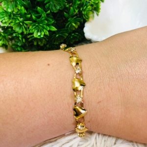 PULSEIRA FEM EM OURO - PF102510