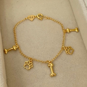 PULSEIRA INFANTIL EM OURO - PT032613