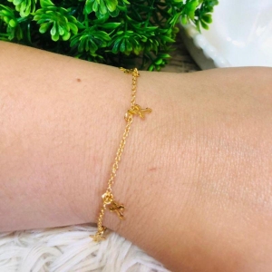 PULSEIRA INFANTIL EM OURO - PT092512