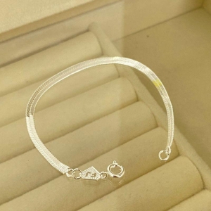 PULSEIRA INFANTIL EM PRATA - PT032623