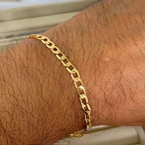 PULSEIRA MASCULINA EM OURO - PM032605