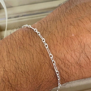 PULSEIRA MASCULINA EM PRATA - PM032604