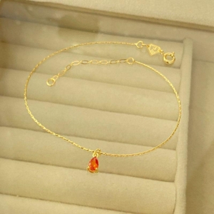 TORNOZELEIRA EM OURO - TZ032611