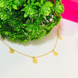 TORNOZELEIRA EM OURO - TZ092508