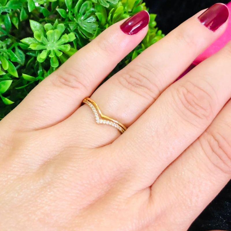 ANEL EM OURO - 16 - AN102512
