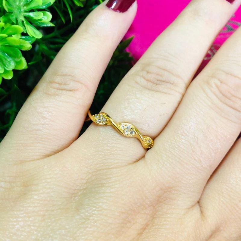 ANEL EM OURO - 16 - AN102522
